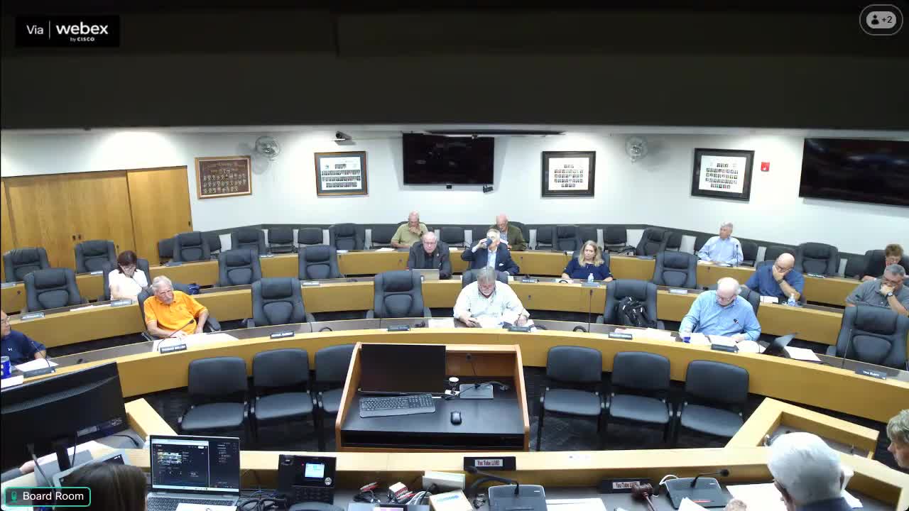 Trust committee approves Nugent Consulting and CCMSI agreements; CCMSI approval conditioned on conflict clause