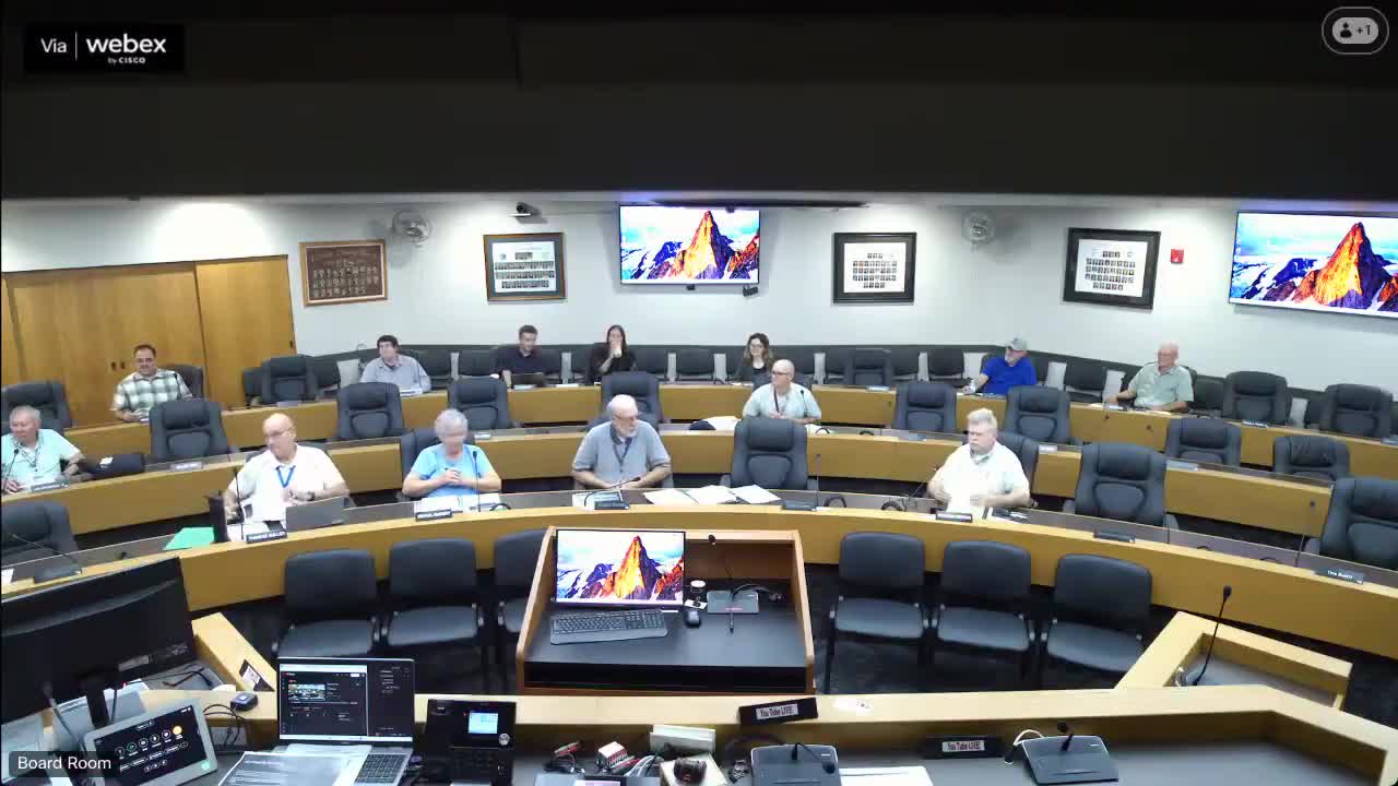 Committee reviews new short promotional videos; requests voice, audio and transition revisions