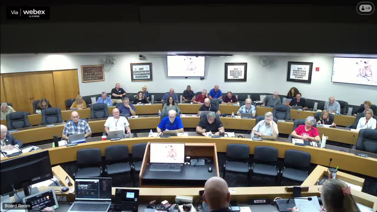 County board awards voter-registration system contract to Governmental Business Systems after bid review, amends five-year total