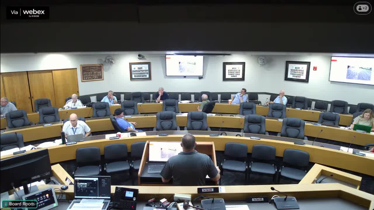 Forensic center parking lot shows advanced deterioration; committee receives $84,330 repair estimate