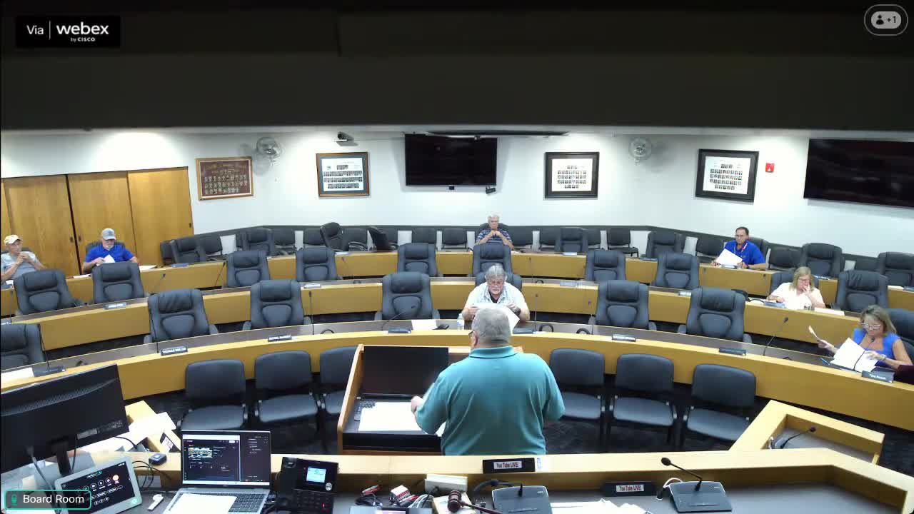 Emergency management budget: board forwards fund changes, approves volunteer donations account and equipment costs