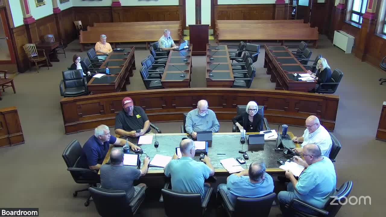 Finance committee flags $1.5 million budget gap; board to add mandated veterans officer and seek full-time public defender