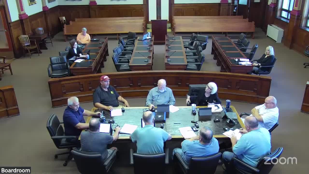 Public safety committee forwards revised burning ordinance wording to executive committee