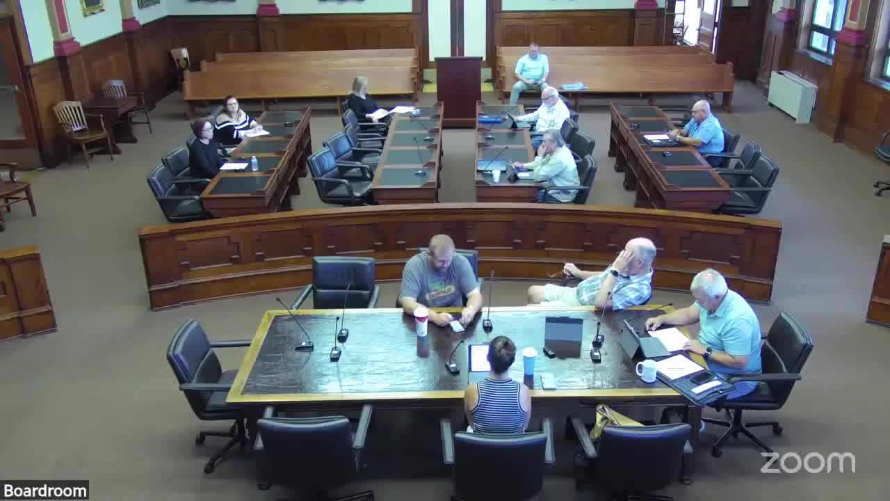 County committee sends livestock zoning text amendment to planning commission after debate on exotics and administrative discretion