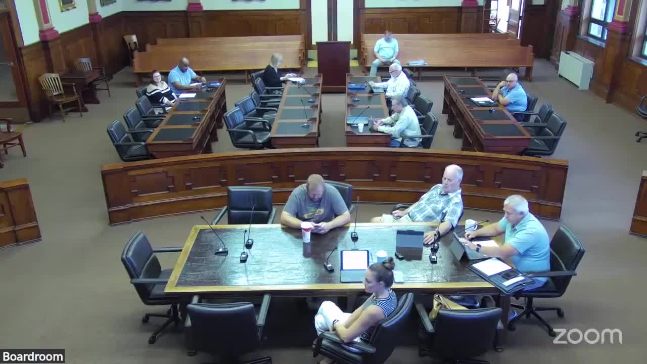 County updates: recycling locations, ISP broadband plan, finance director reorganization and pending IDOT funds