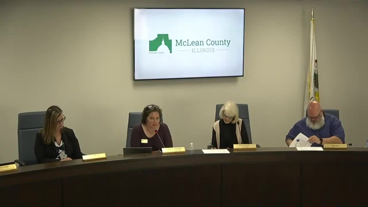 McLean County Health Committee reports nursing home renovations, disease monitoring and behavioral-health initiatives