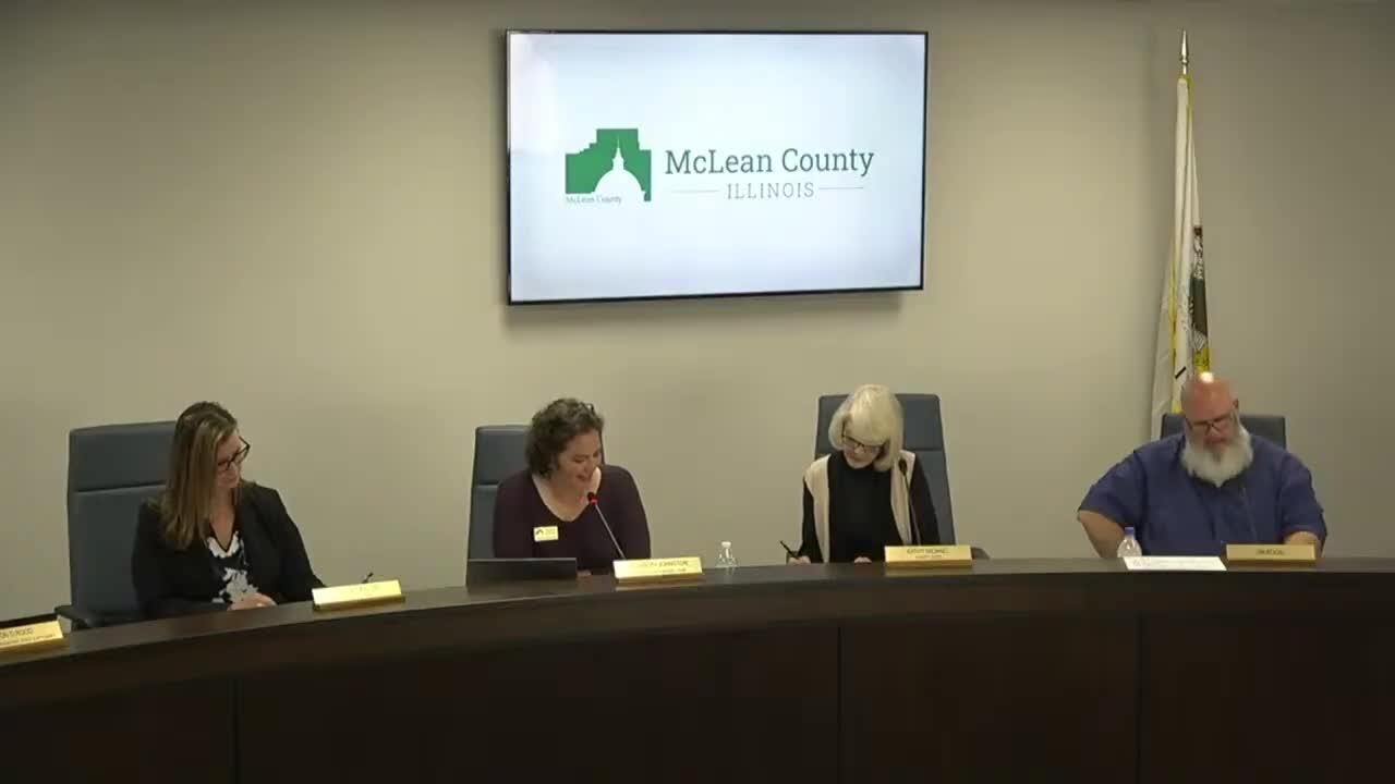 McLean County Board approves Justice Committee agreements, grants and an emergency sheriff appropriation
