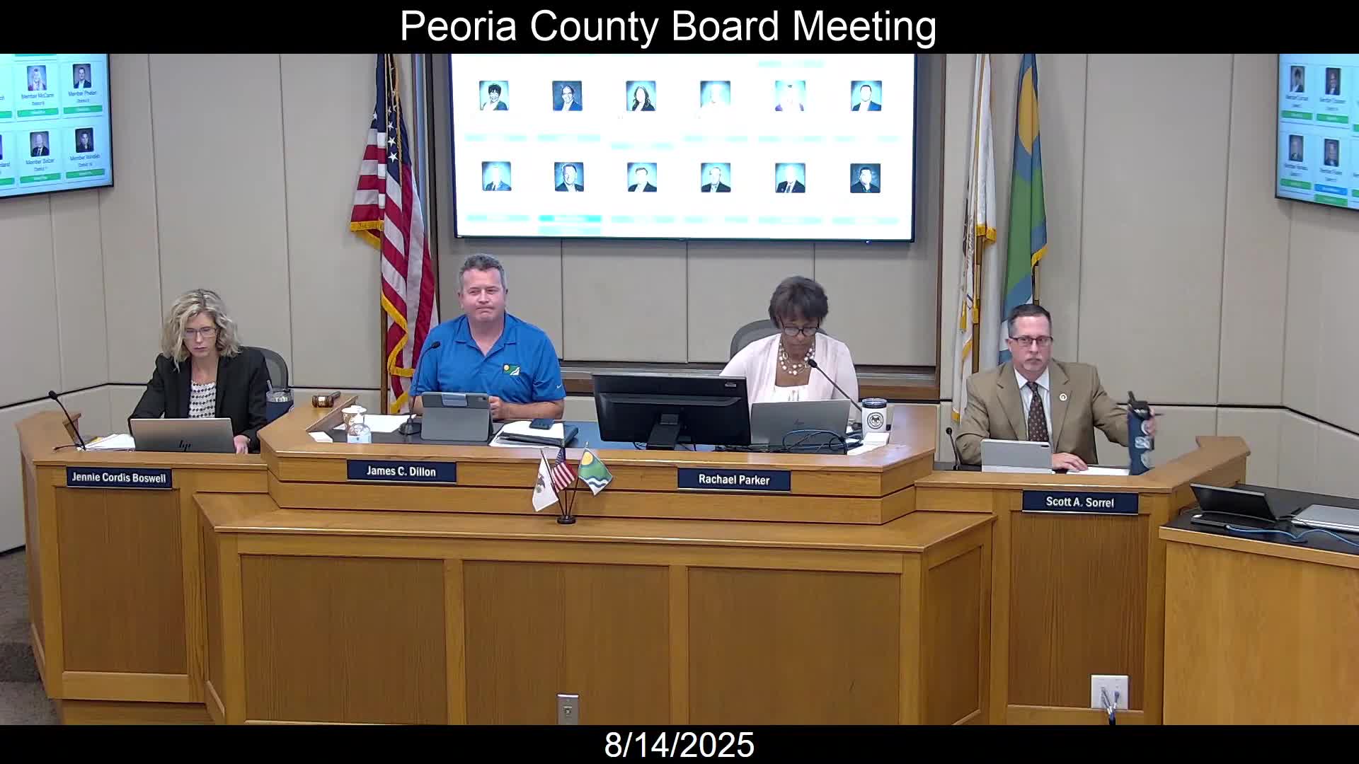 Peoria County approves $50,000 appropriation to Heart of Illinois Regional Port District; port officials outline waterway priorities