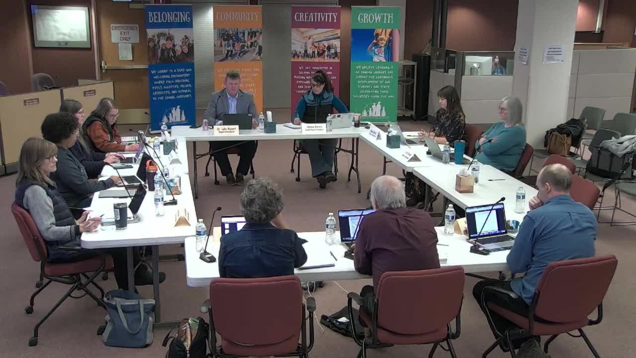 School Board Discusses Importance of Multiple Evaluation Measures Beyond Standardized Testing