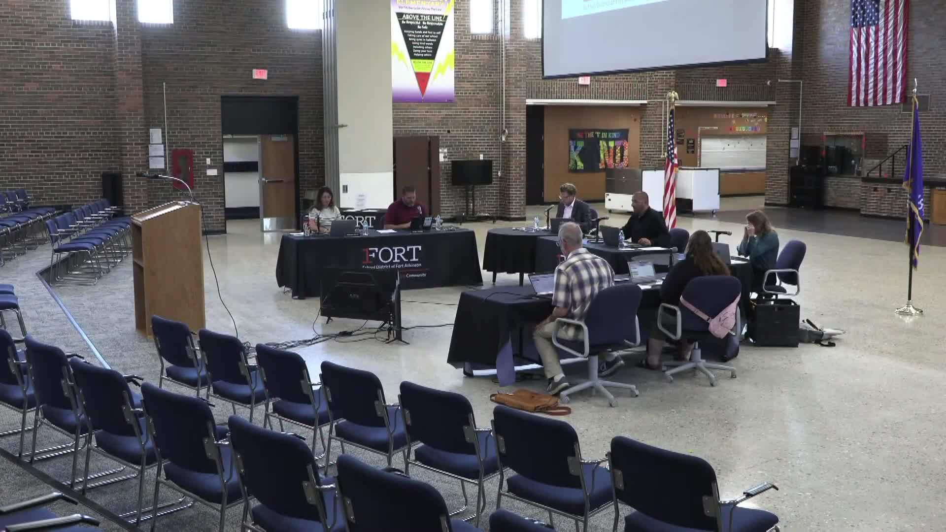 Fort Atkinson School Board Approves Consent Agenda and Celebrates Successful Start of School Year