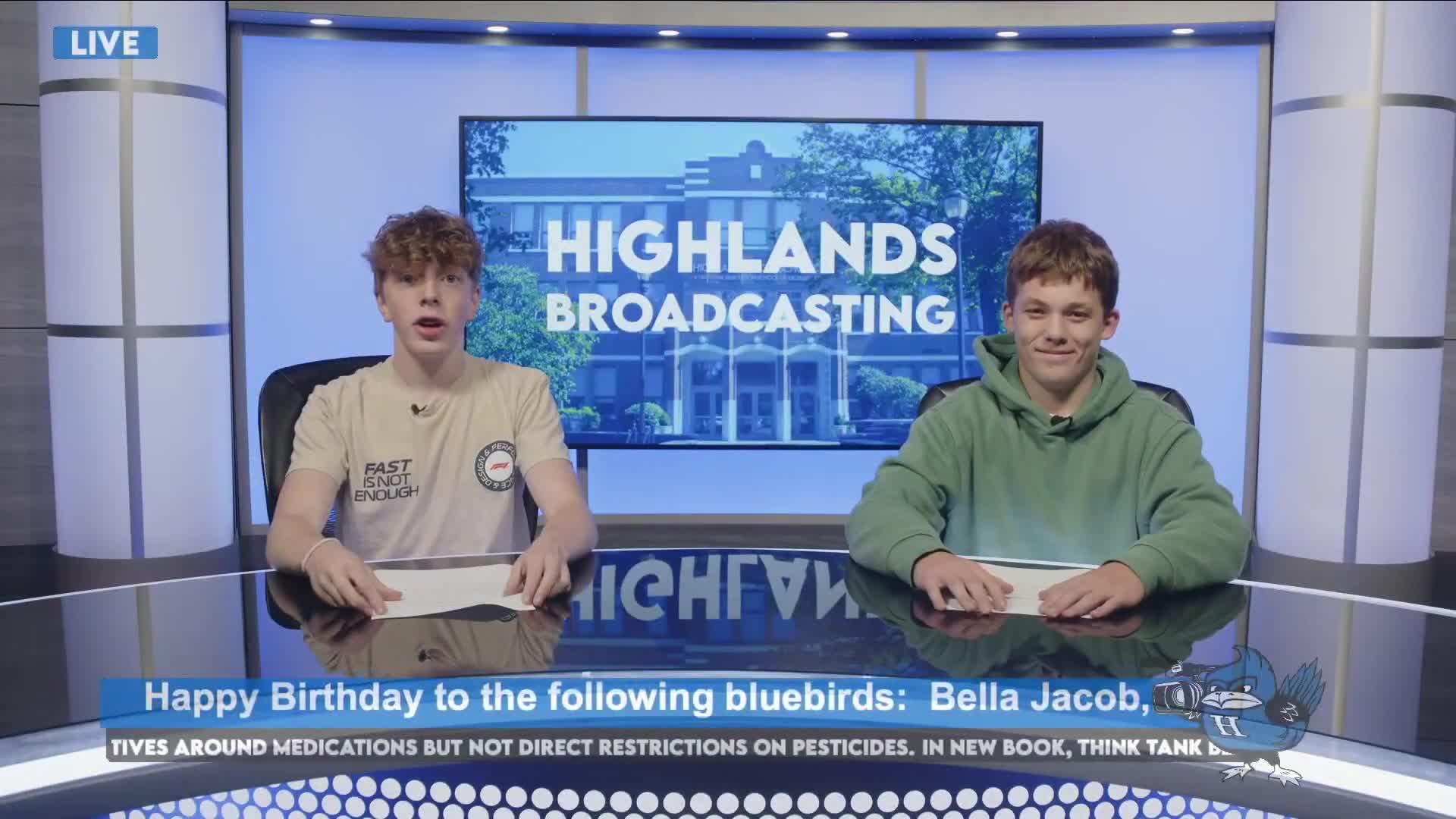 Bluebird Brew Cafe opens for the school year, students told to check Schoology update