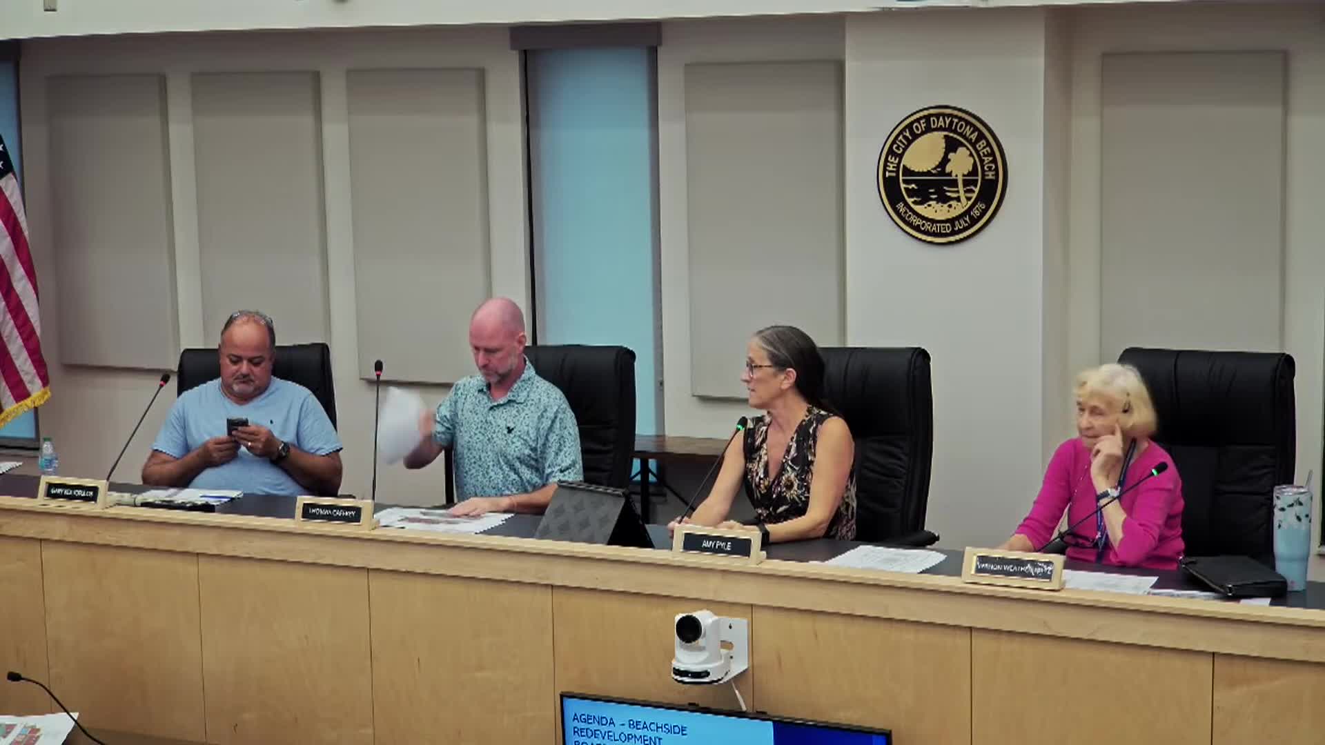 Resident and board members call for dedicated code-enforcement coverage in redevelopment area