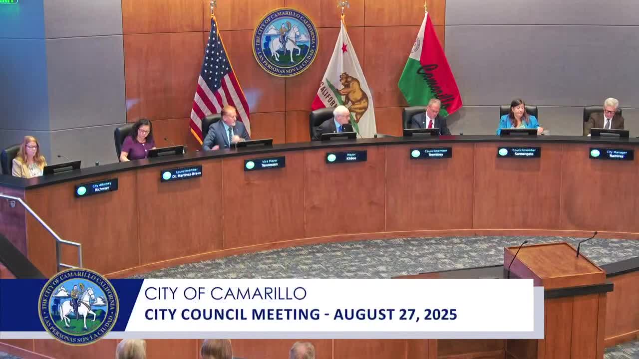 Camarillo council directs staff to work with county foundation on neighbor support fund after ICE raids; no funding approved tonight
