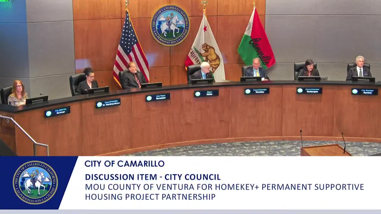 Camarillo approves $2 million for county Homekey Plus Lewis Road project, secures 10 units for local residents