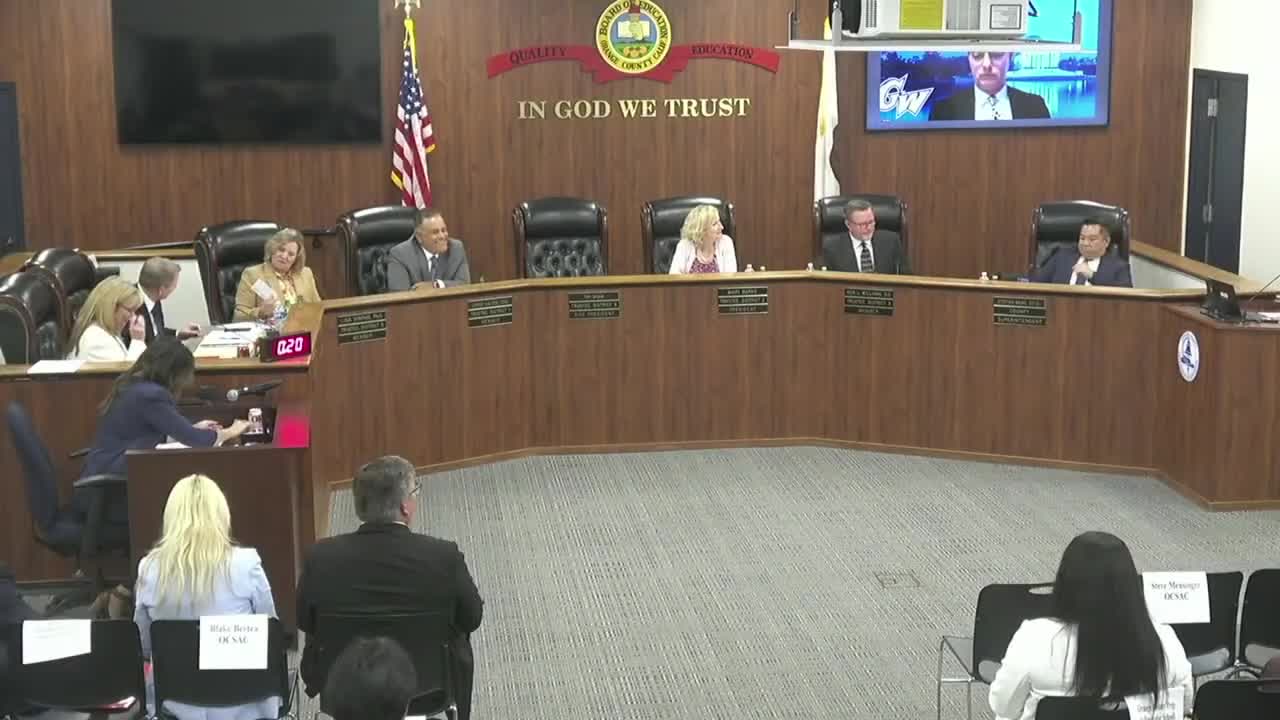 Board opposes Proposition 50 redistricting measure, saying it would dilute Orange County representation