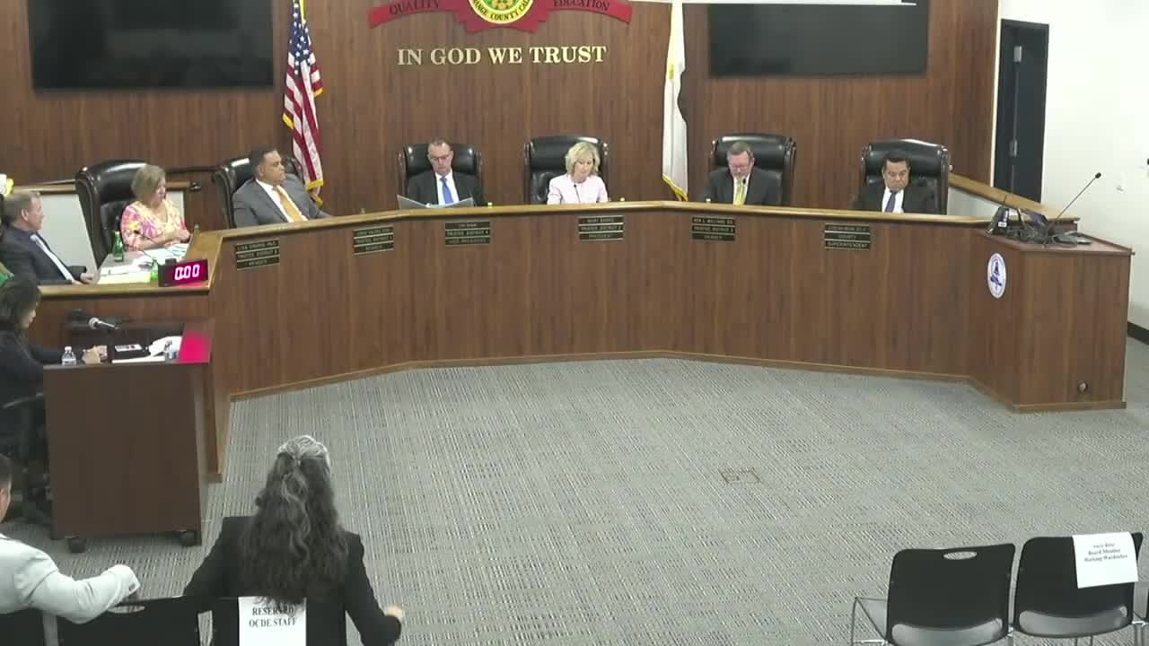 Orange County board adopts MOU language asking charter schools to require parental consent, set curriculum expectations