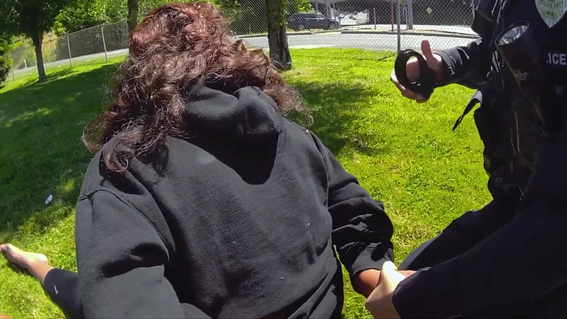 Transit passenger removed from station; arrested on trespass and third-degree assault charges