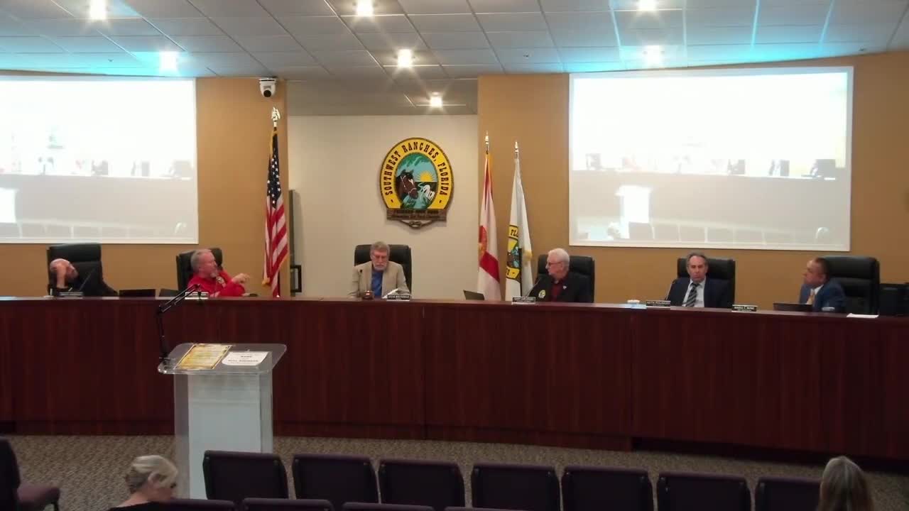 Southwest Ranches Council Approves Five-Year Capital Improvement Schedule for 2025-2029