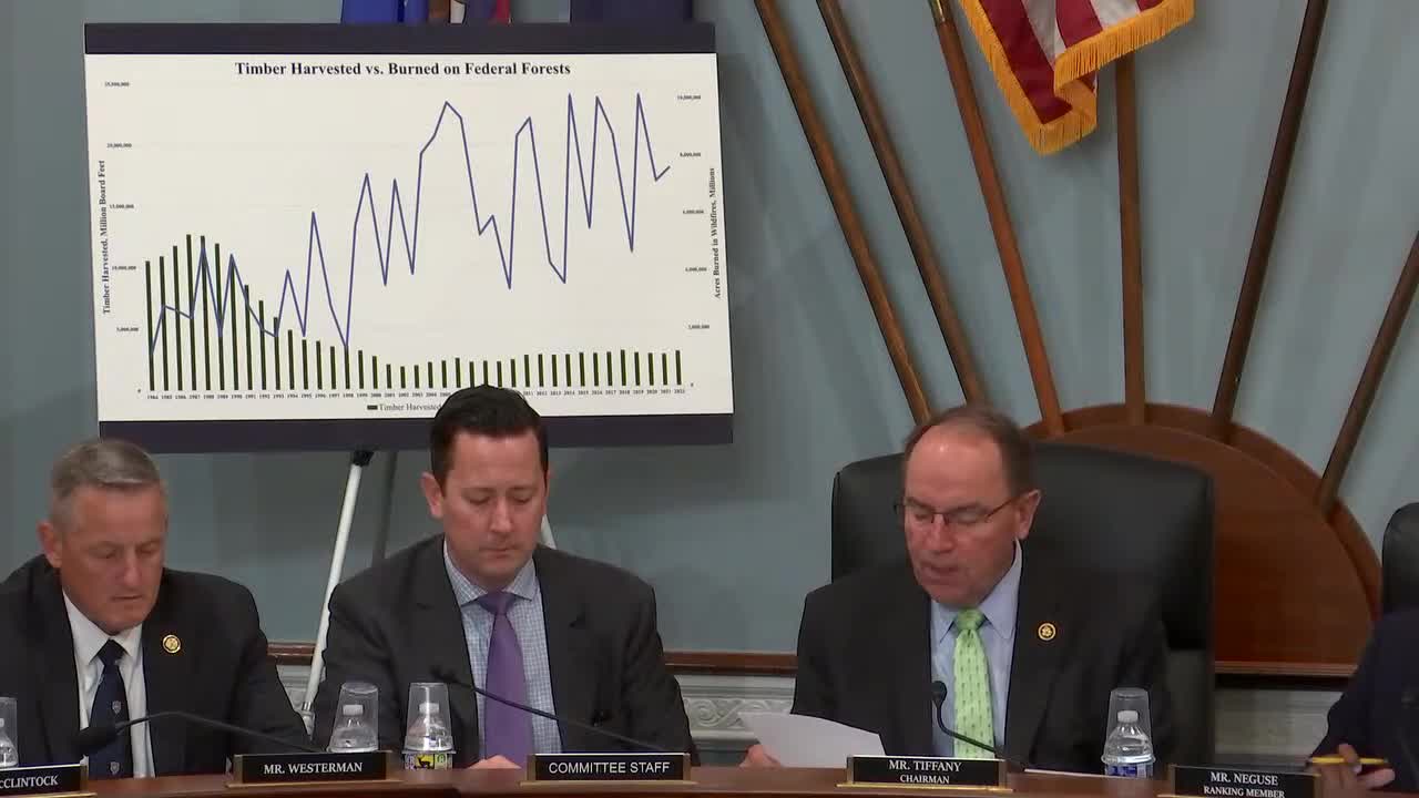 House hearing lays bare split over roadless rule repeal, timber targets and forest management