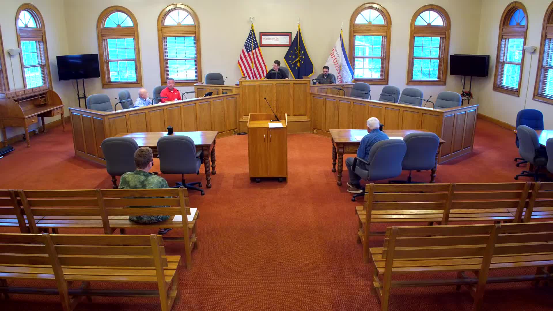 Commission debates who will pay South Ohio Street traffic study; cost estimate near $18,000–$20,000