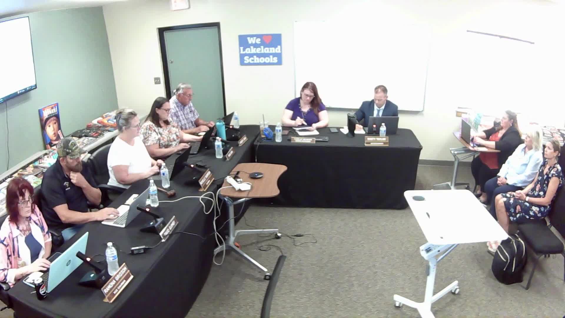 Board adopts 'Trust' statement to guide meetings and school culture, 4-1