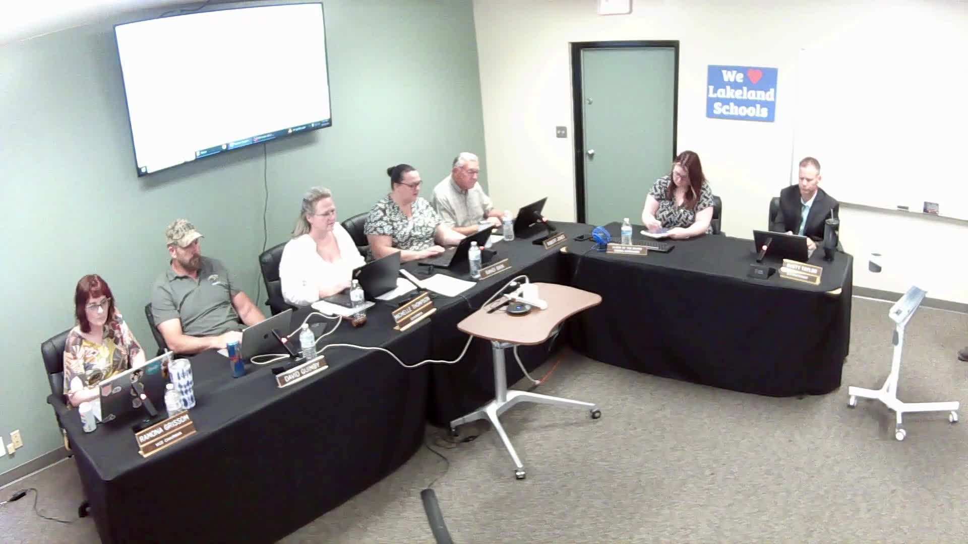 Board approves amendment to athletic-trainer MOU; members ask how student data will be reported to hospital