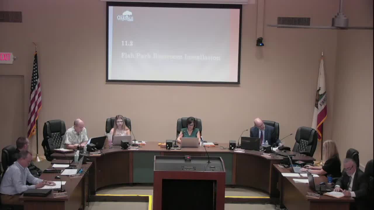 Oakdale Council Approves New Restroom Installation and Airport Home Demolition