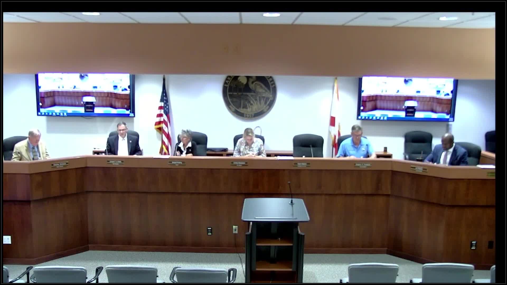 Lake Clark Shores honors retiring Police Chief Smith and promotes David England to chief