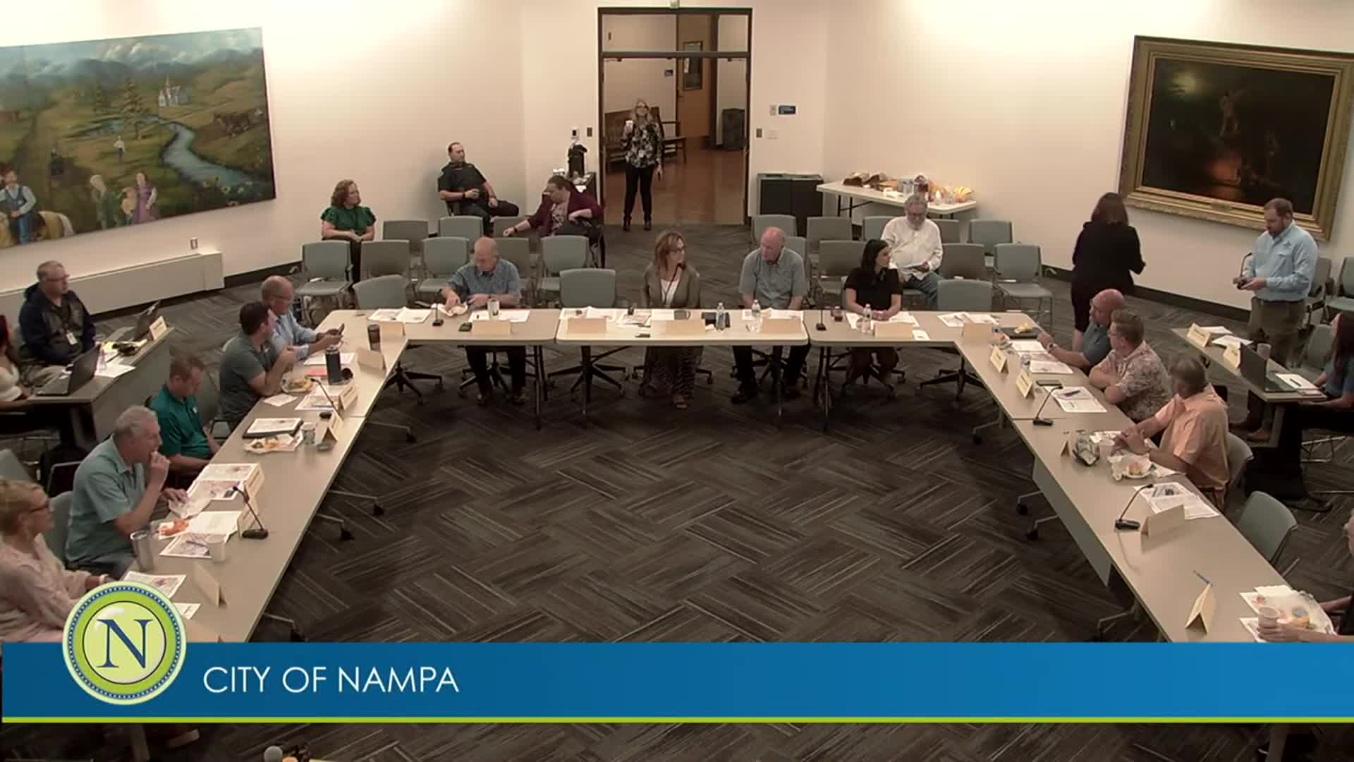 Nampa staff, consultants outline draft form‑based code for downtown; timeline set for Dec. 1 adoption