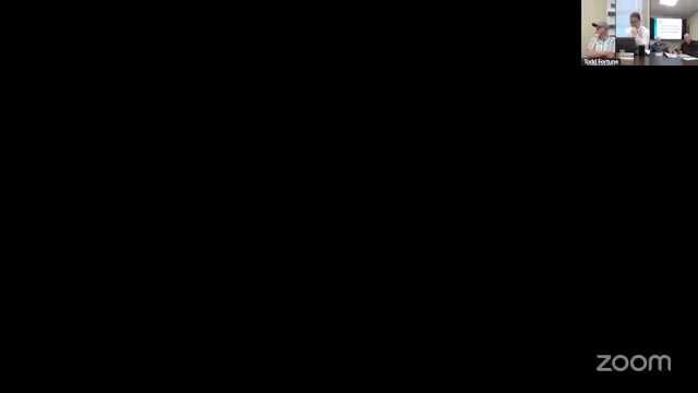 Meeting consisted of informal logistical remarks; no formal action recorded