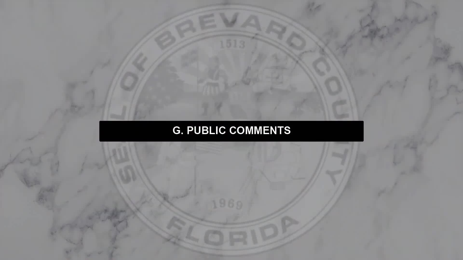 Resident urges denial of proposed change to county chicken ordinance; staff clarifies scope applies to unincorporated North Brevard