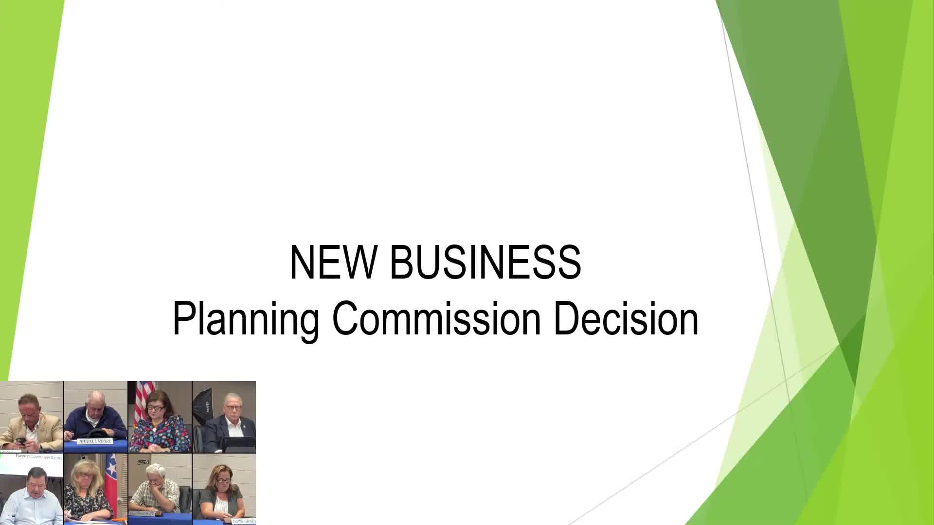 Planning Commission approves 3,600 sq. ft. hangar at Sheffield Municipal Airport with one condition