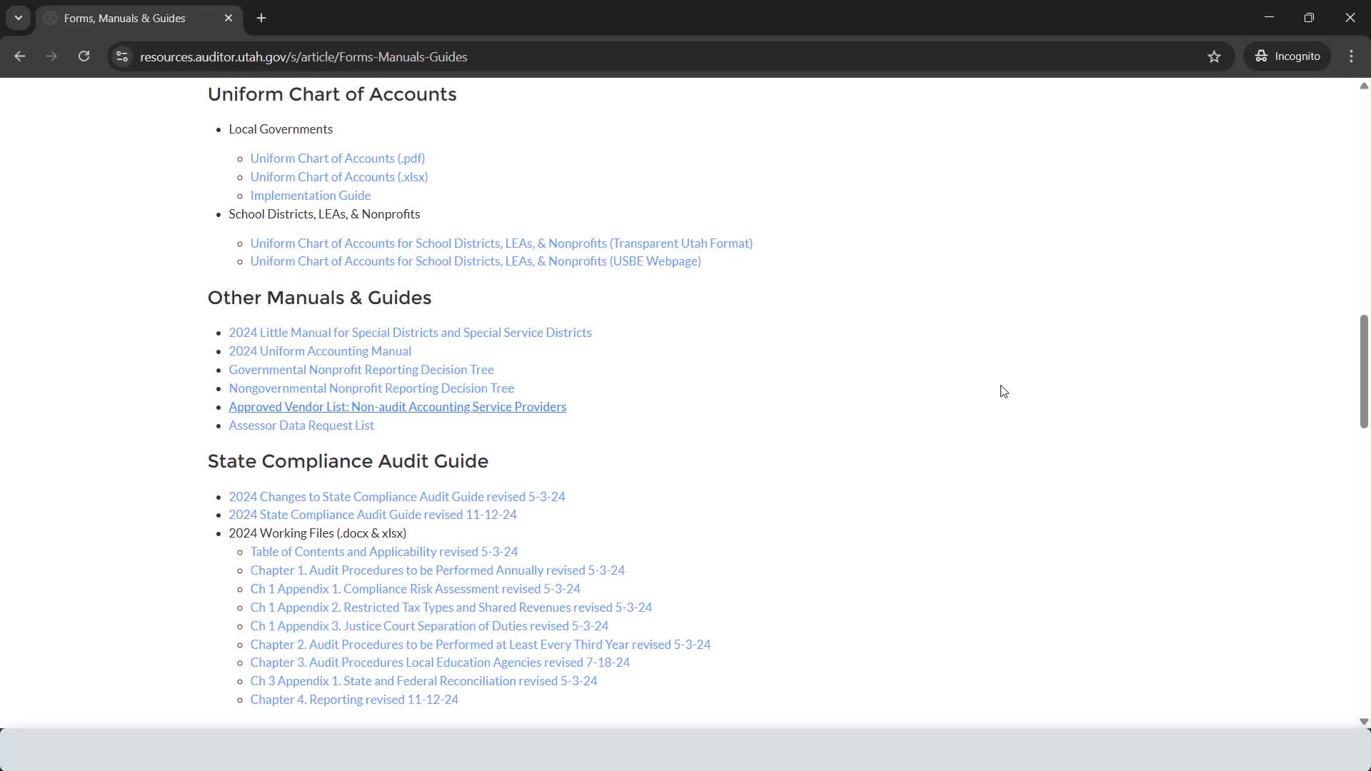 State auditor staff review reporting templates, submission deadlines and where to find forms