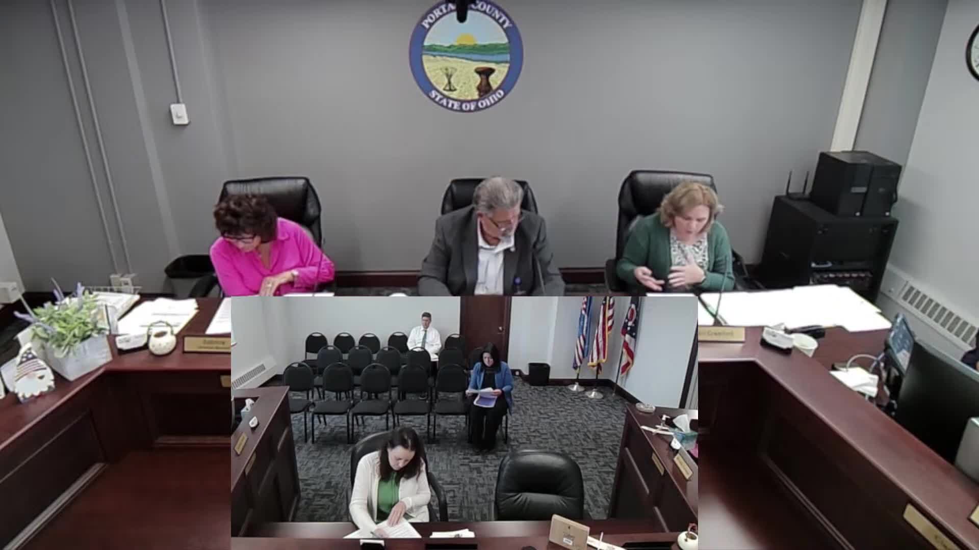 Commissioners approve roadway use and maintenance agreement with FirstEnergy unit for 69 kV line; county says agreement pertains to road repairs