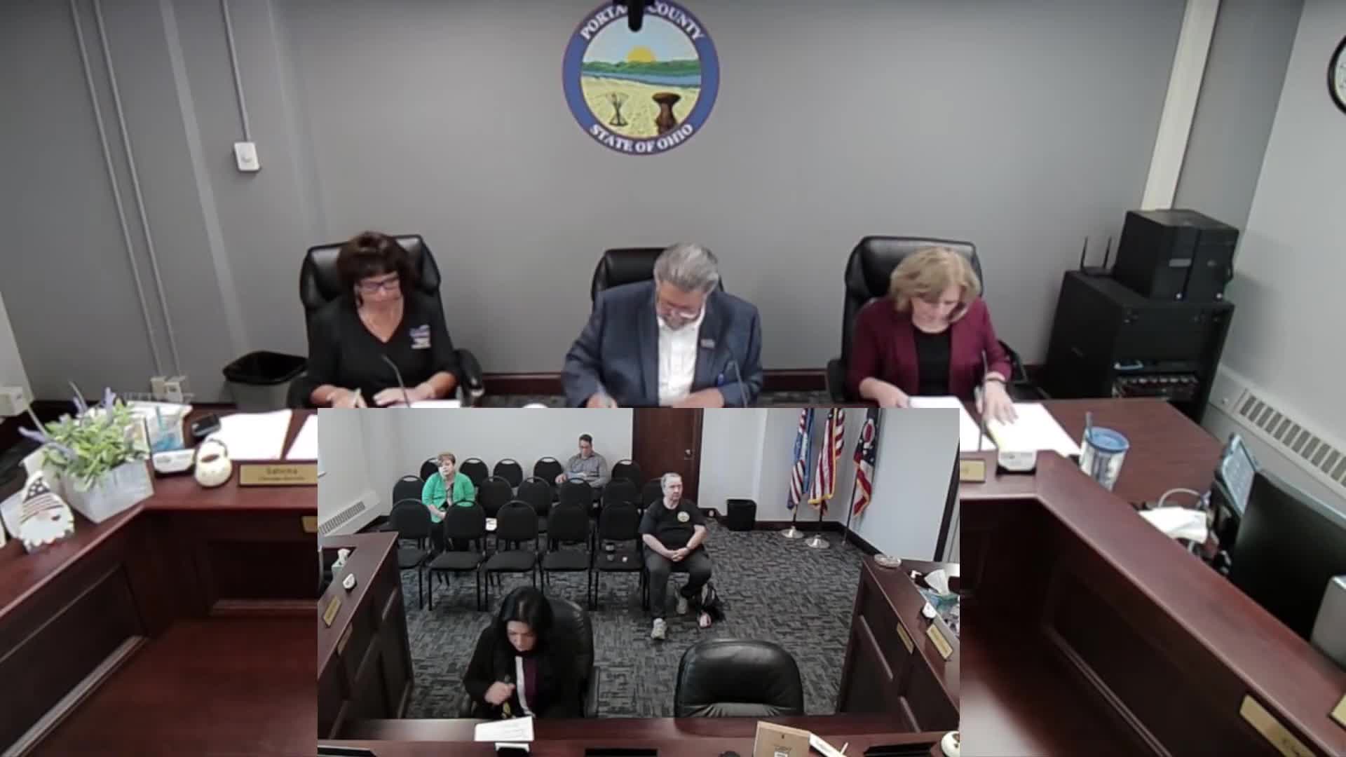 Portage County commissioners approve a slate of grants, contracts and budget actions