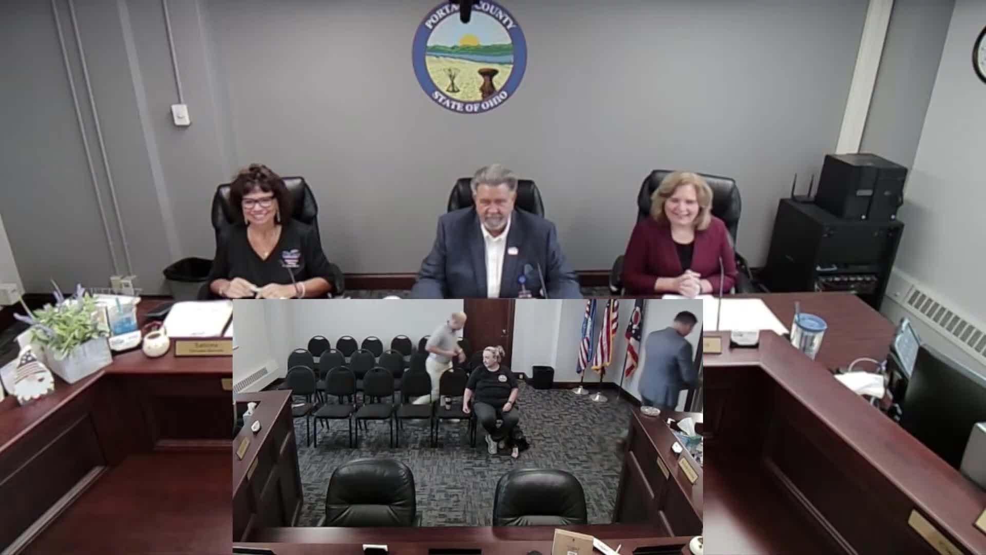 Ohio Land and Liberty Coalition asks Portage County commissioners about local solar, zoning and energy needs