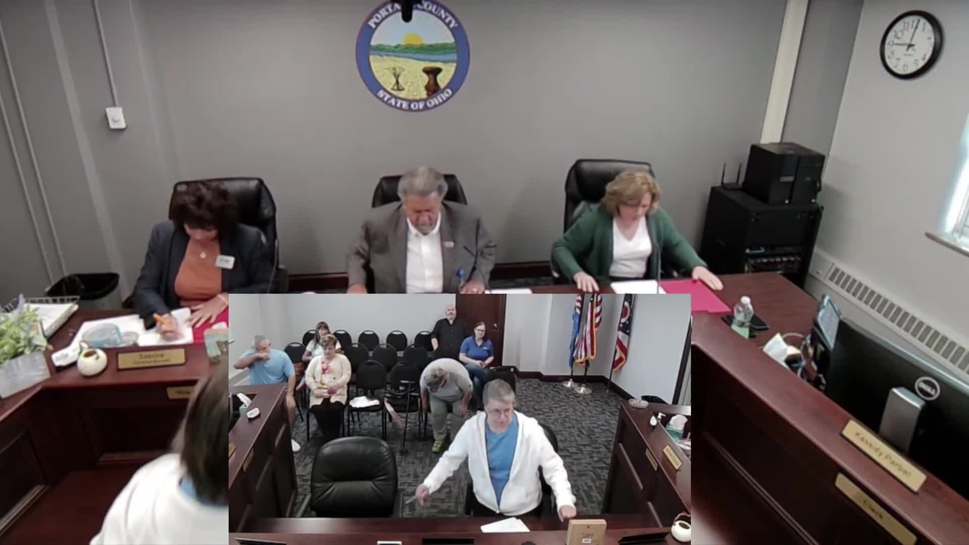 Commissioners authorize pre-application for Freedom Township Schoolhouse ADA chairlift