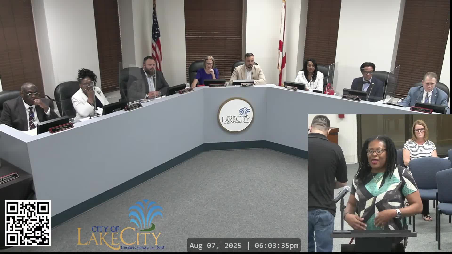 Resident asks city to clarify code‑enforcement status of family property