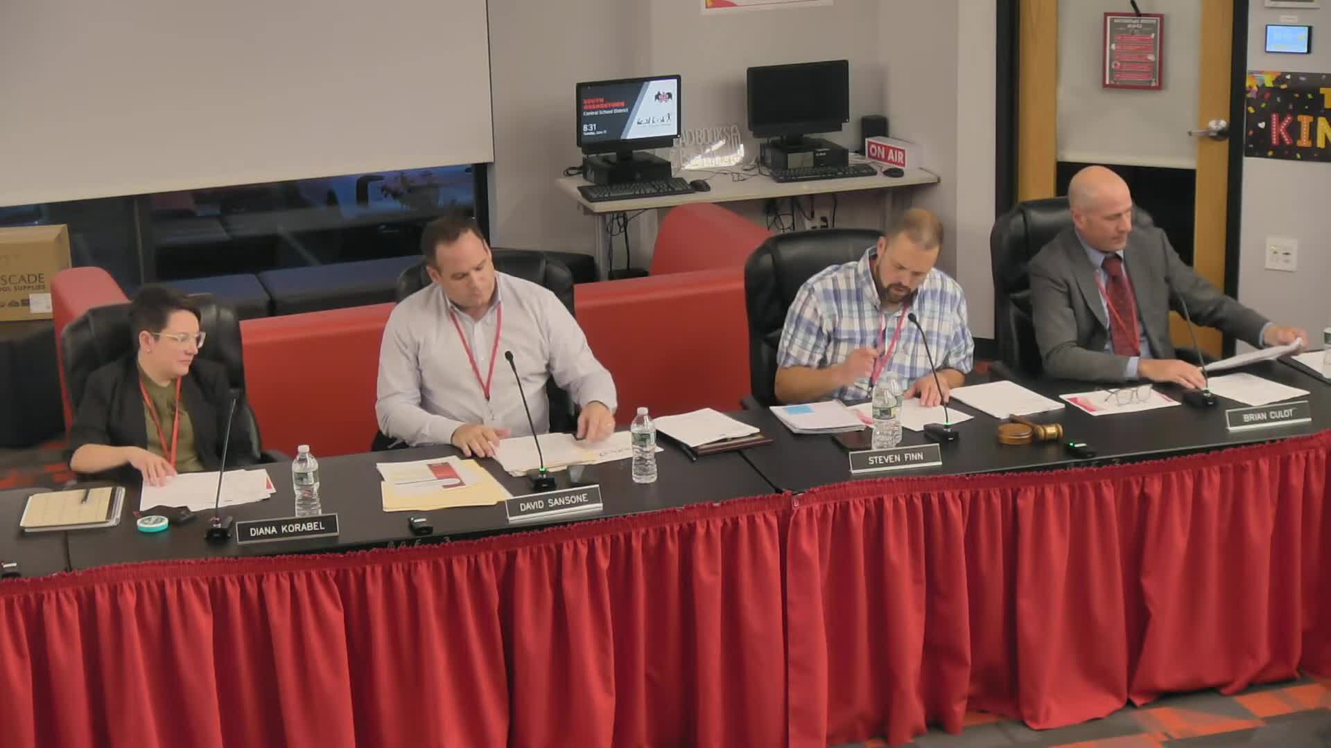 Board of Education Advances Policies on Electronic Devices and Therapy Dogs