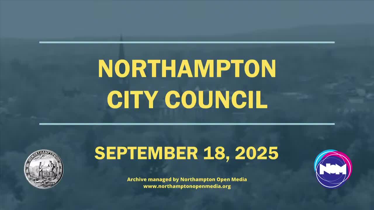 Northampton City Council Discusses Zoning Changes and Human Rights Divestment Resolution