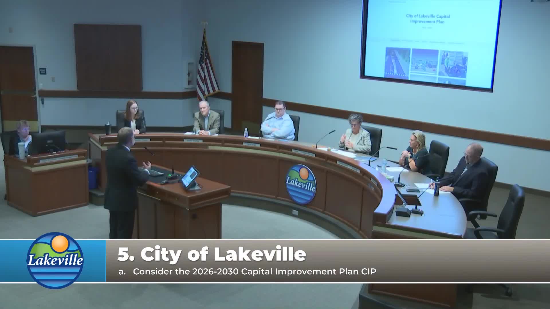 Lakeville City Council Reviews 2026 to 2030 Capital Improvement Plan for Infrastructure Projects