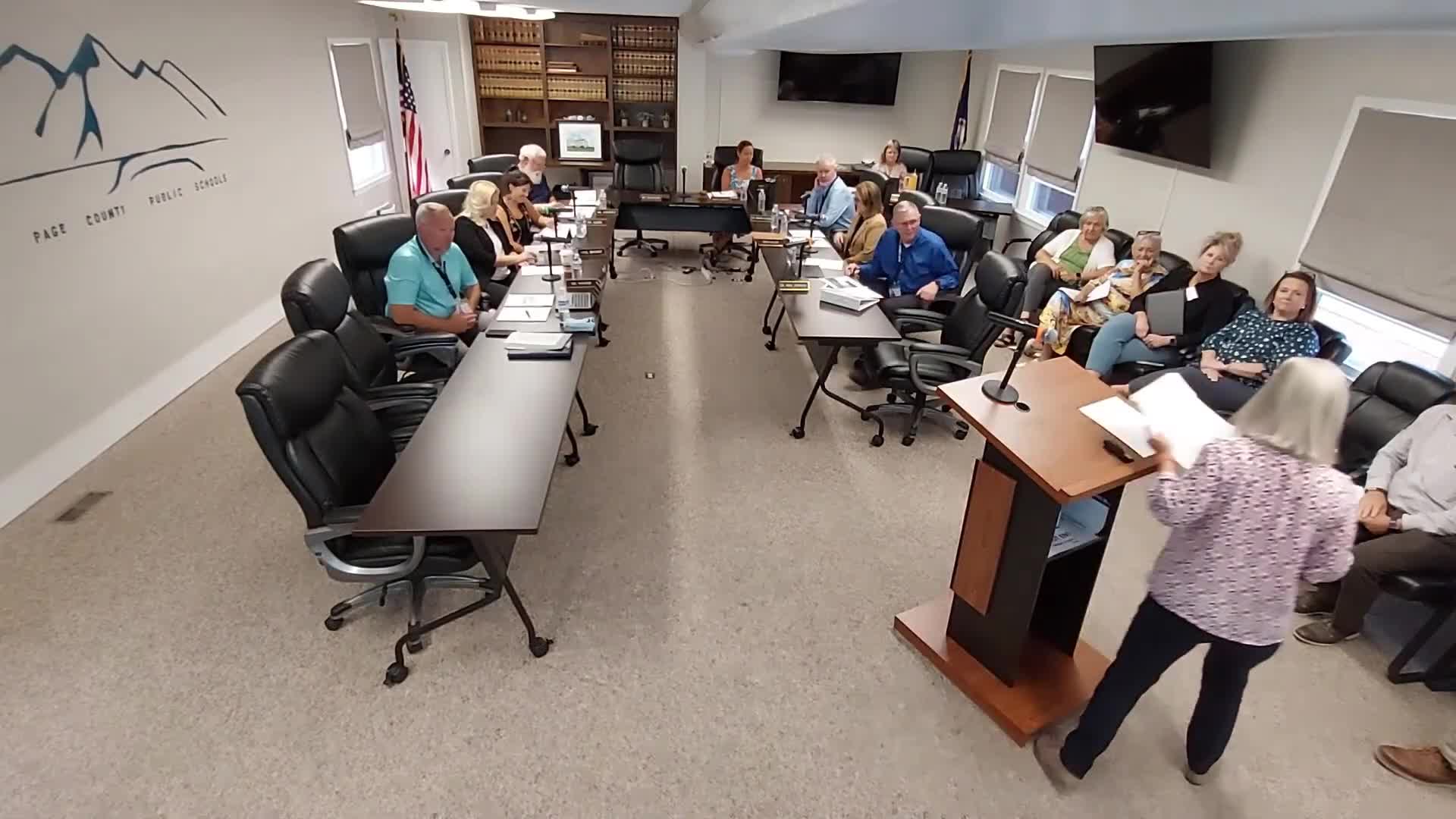 Page County School Board unanimously approves Division Crisis Response Plan