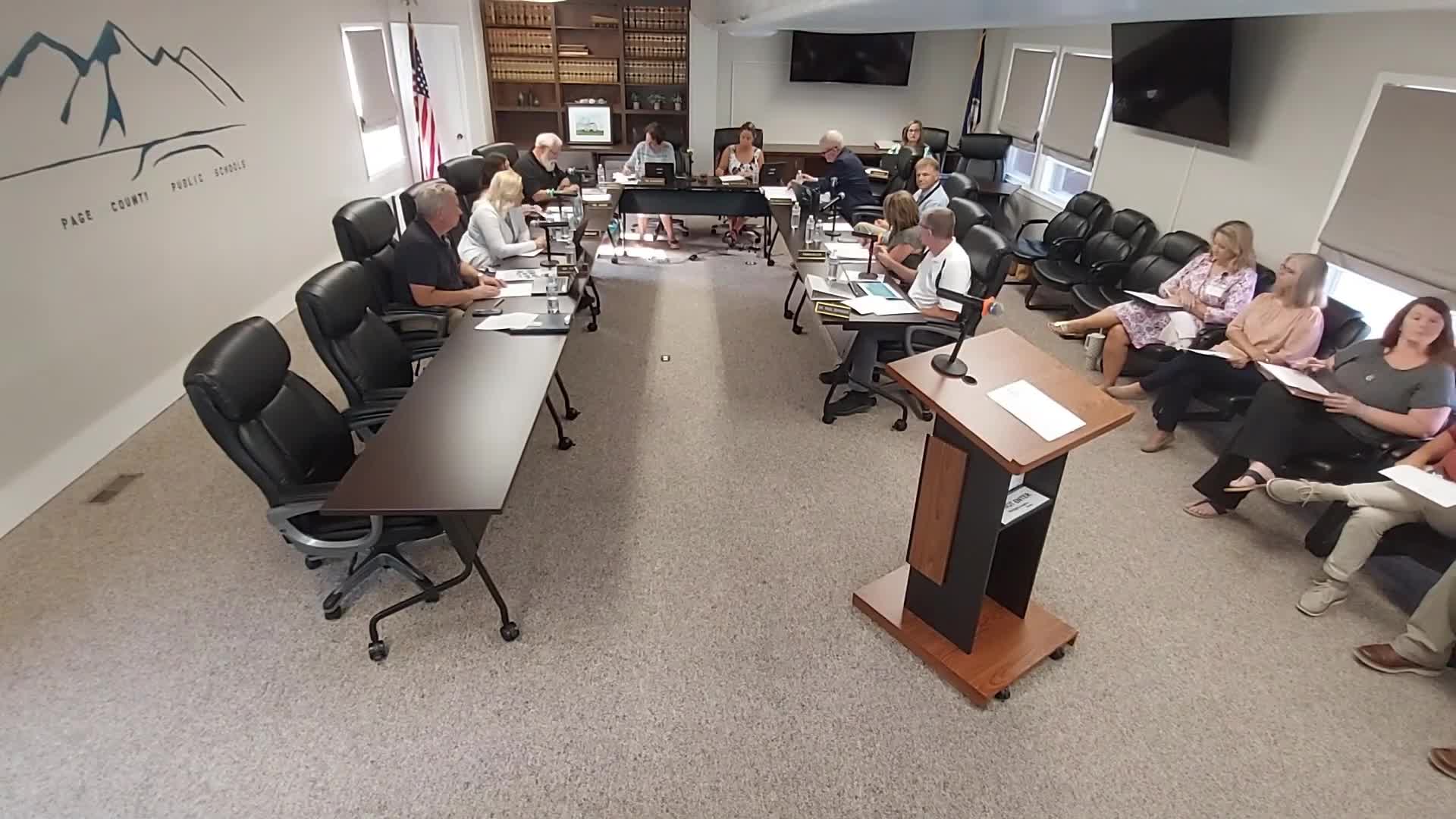 Page County schools hire RMM Architects for facilities master plan; walkthroughs, demographic study to start