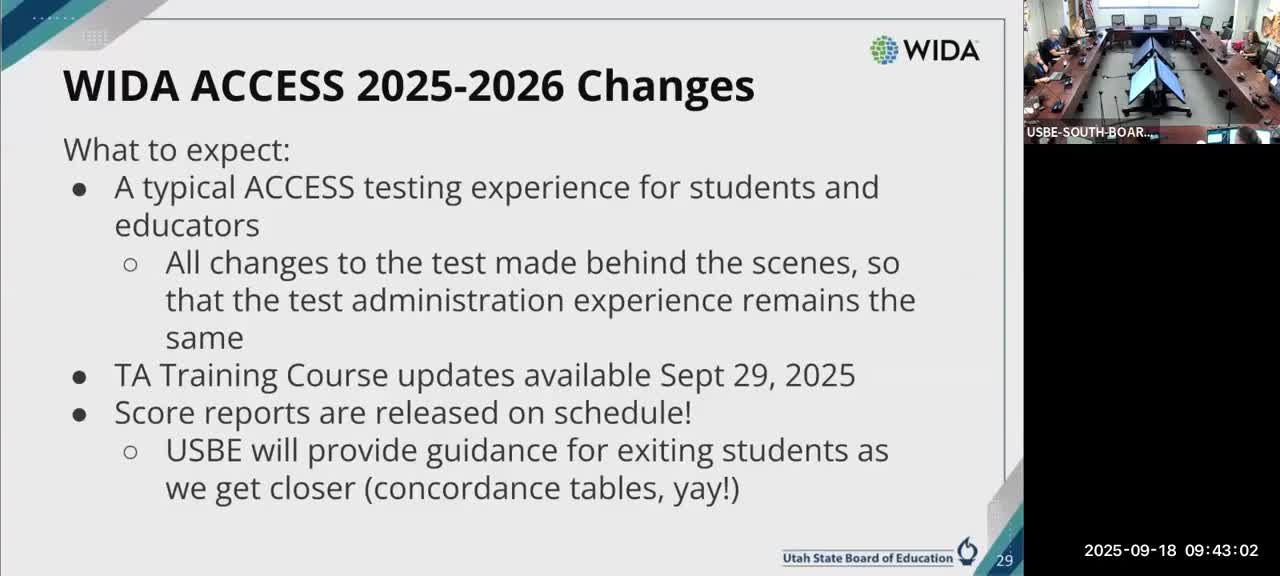 Utah Educators Prepare for Standard Setting and Student Exit Guidance