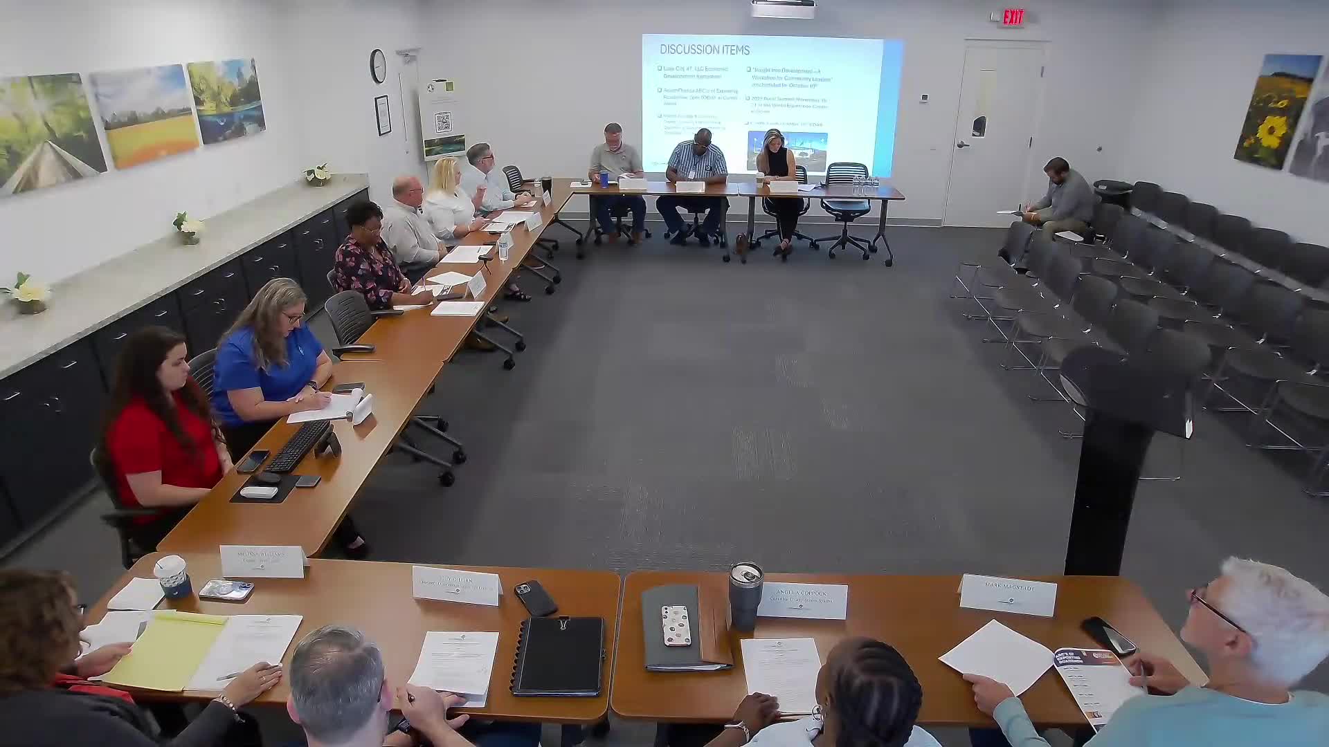 County staff plans export outreach and workforce events; schedules career cafe for students