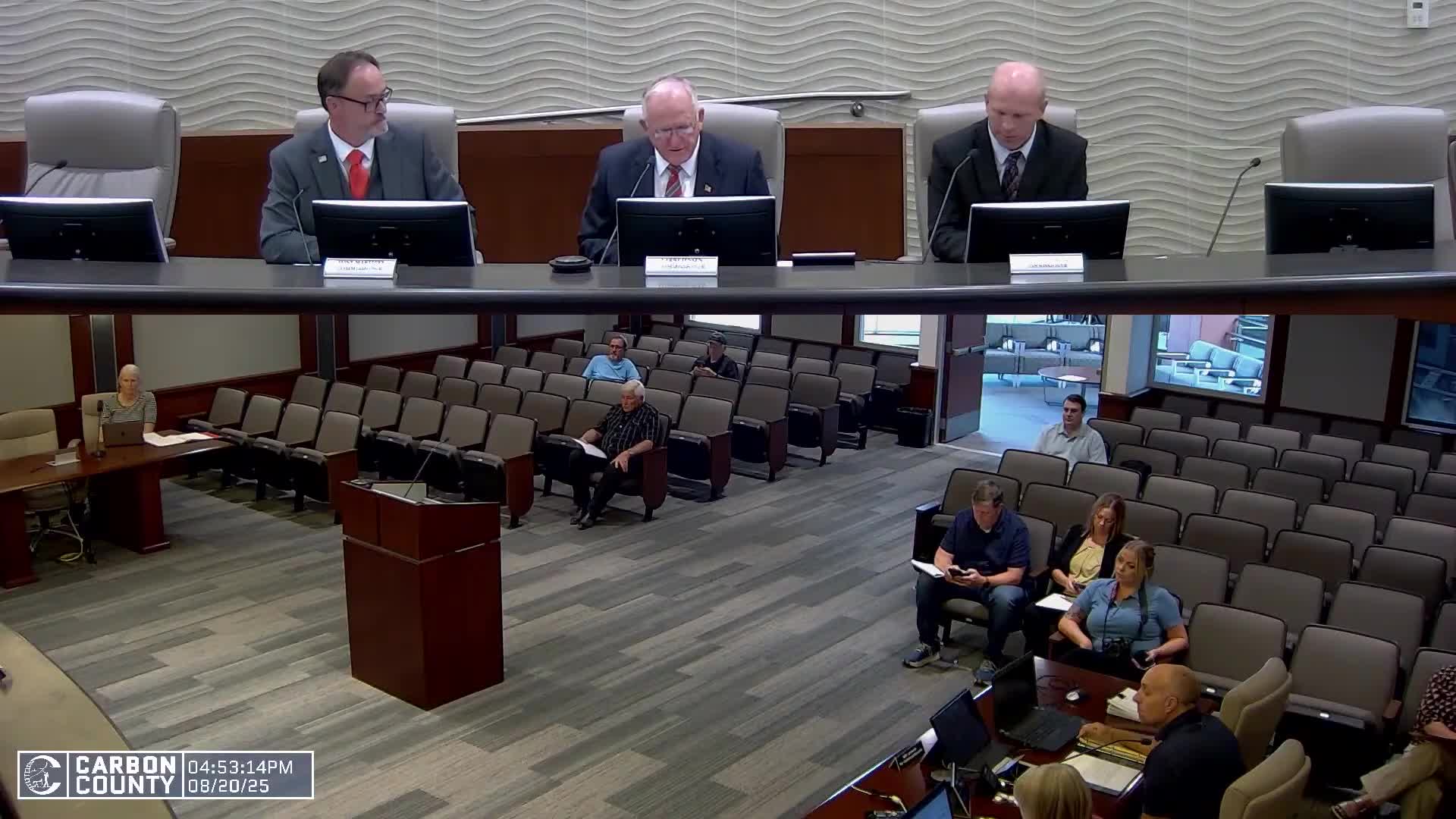 Carbon County proclaims September 2025 Suicide Prevention and Awareness Month