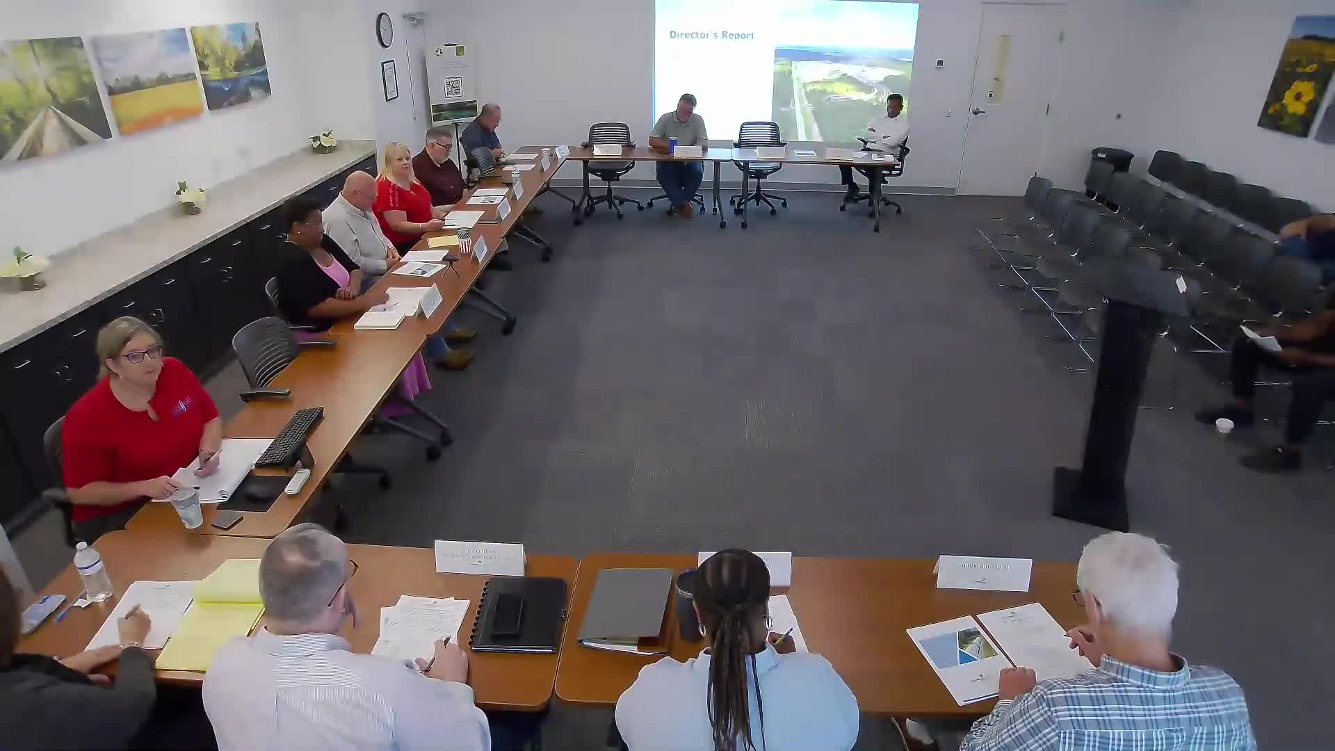 County reports several industrial site leads; AgroLiquid building nears completion at mega park