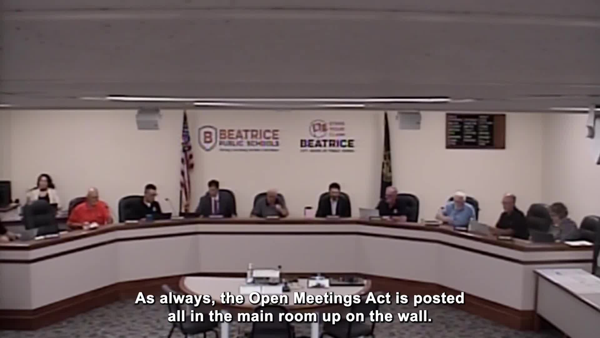 Boswell Approves Fiscal Year 2026 27 Budget and Lease Amendment with Beatrice