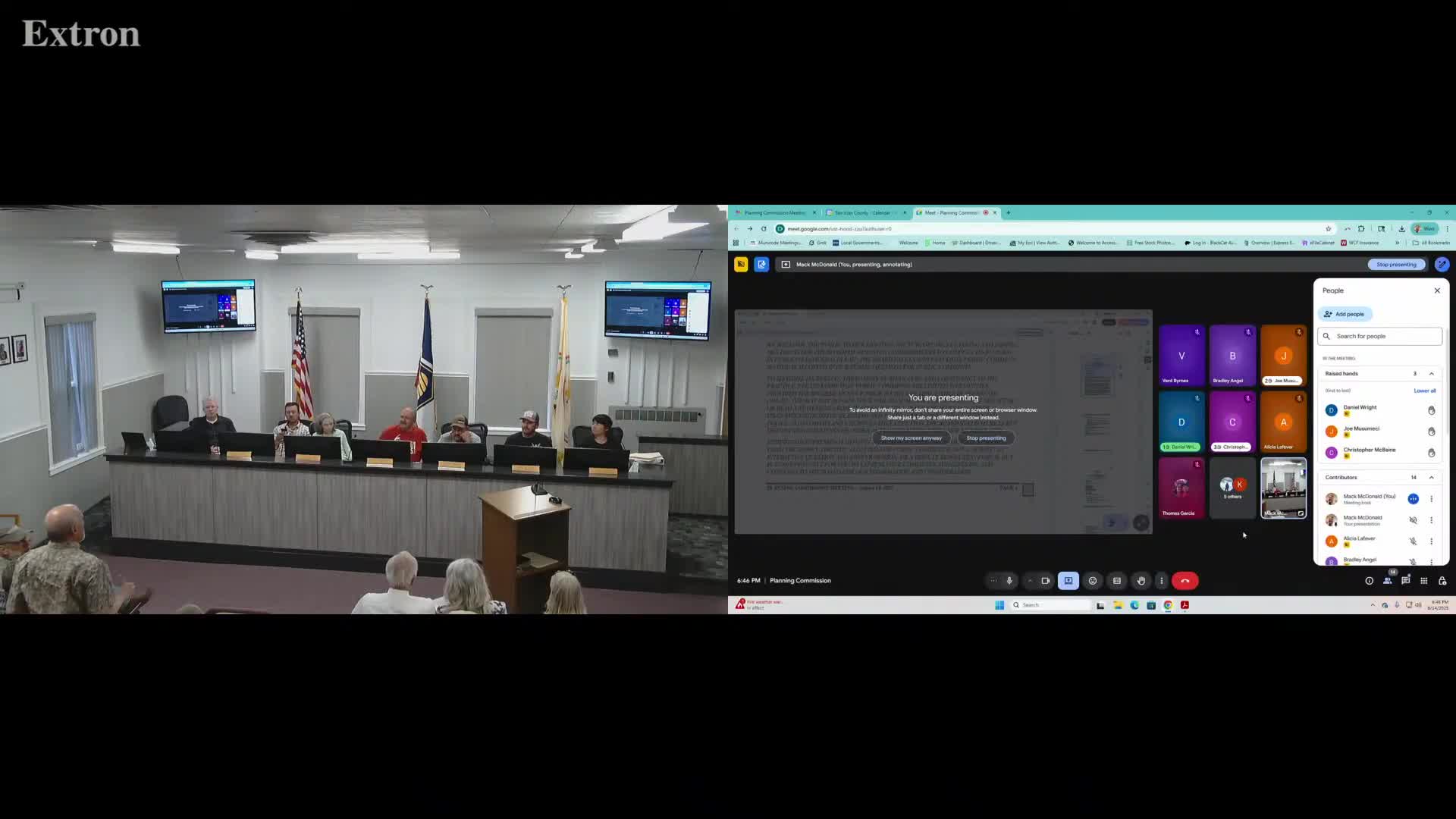 Planning commission approves Love’s as applicant, splits on permitted‑use and harmony findings
