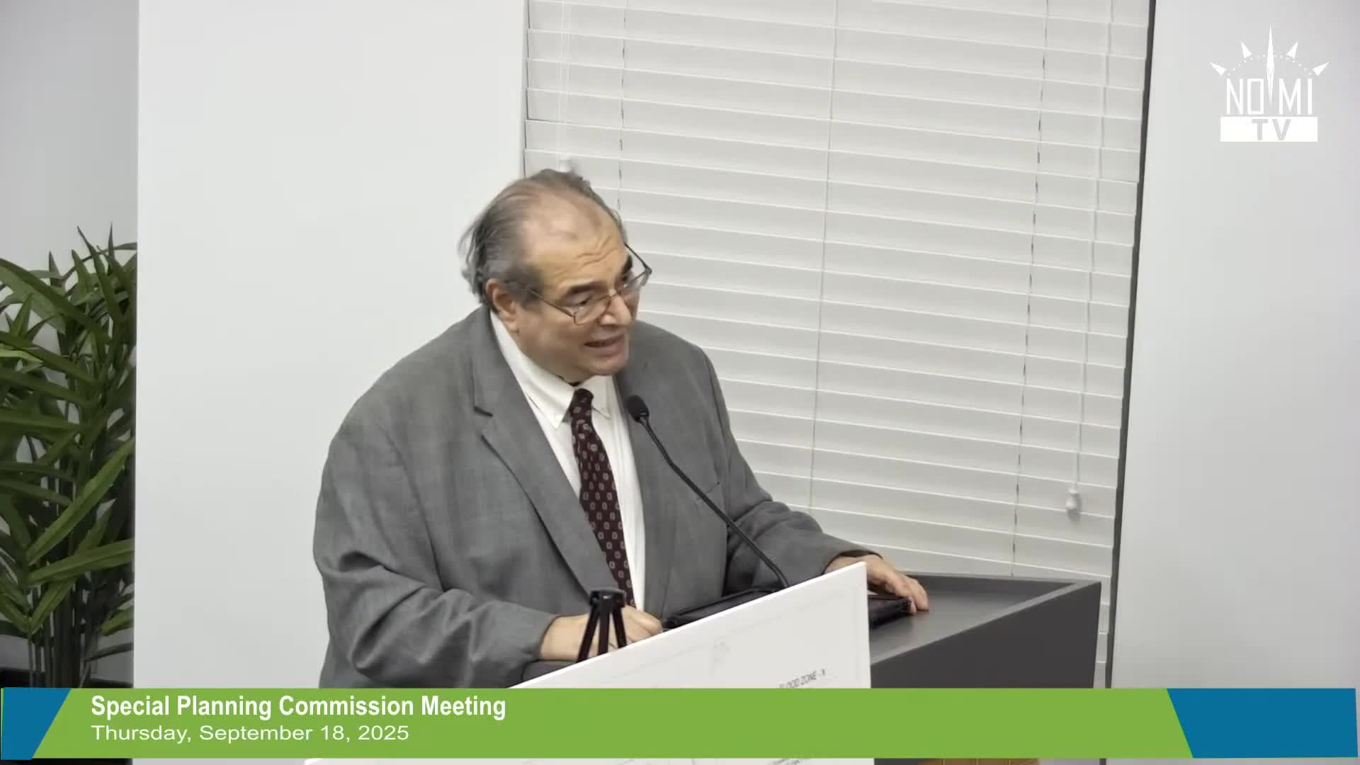 Architect Norberto Loyano presents housing development plans in Delray Beach